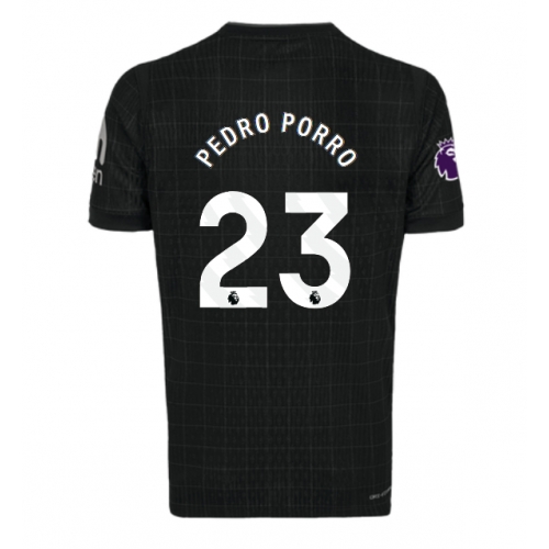 Billige Fotballdrakt Tottenham Hotspur Pedro Porro #23 Replika Bortedrakt 2025-26 Kortermet Billige Fotballdrakt Tottenham Hotspur Pedro Porro #23 Replika Bortedrakt 2025-26 Kortermet